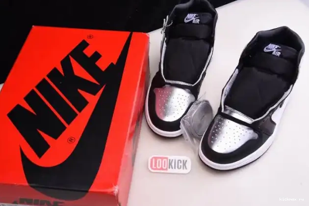 Rep Kickmax JORDAN TOE OG AIR HIGH CD0461-001 SILVER 1 WMNS 0508